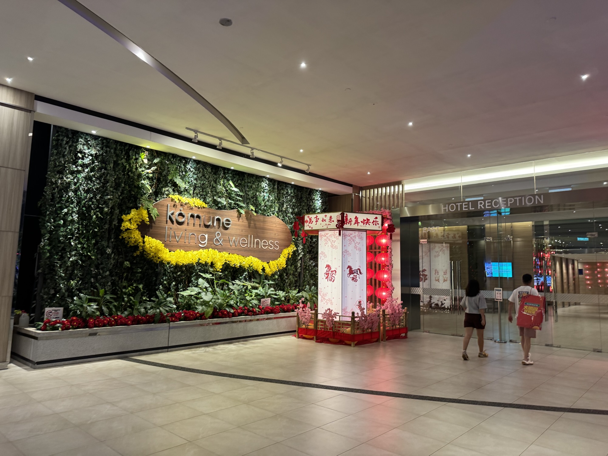 Die ersten Stunden in KL!