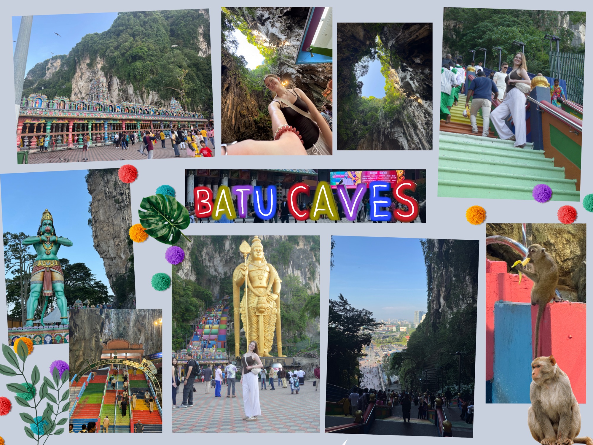 Ausflug zu den Batu Caves & erster Besuch!